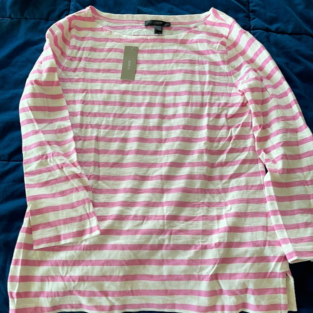 NWT Jcrew ¾ sleeve top